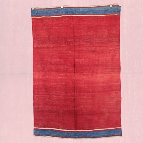 Tappeto kilim rosso vintage - tappeto,