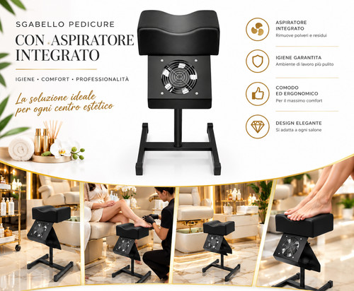 Sgabello pedicure - sgabello,