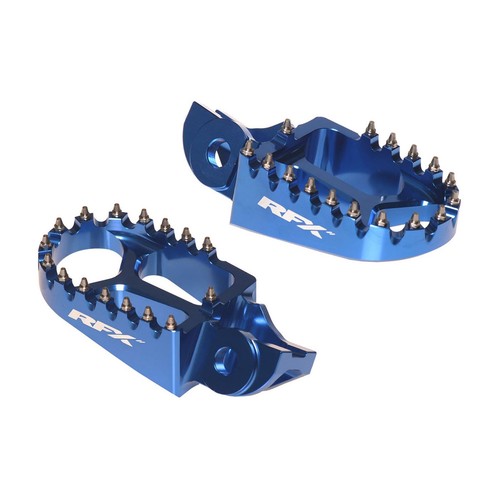 Poggiapiedi pro blu ktm - poggiapiedi, 450