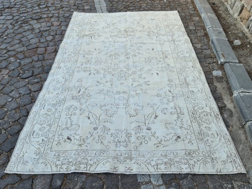 Tappeto vintage beige - tappeto,