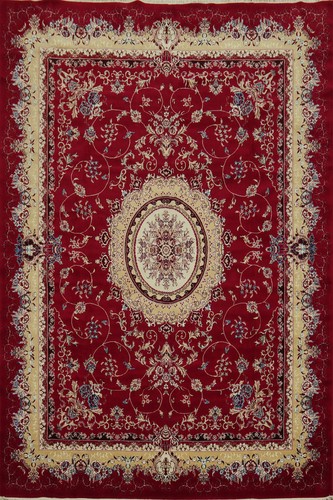 Tappeto turco rosso floreale - turco,