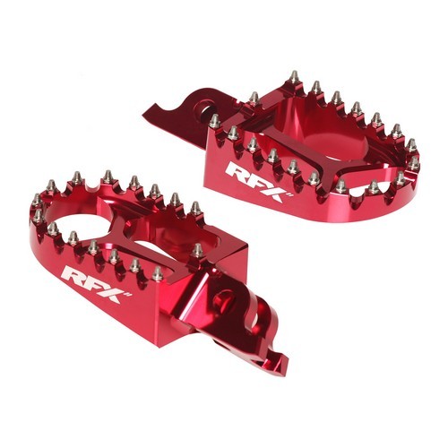 Poggiapiedi rfx pro rosso - poggiapiedi,